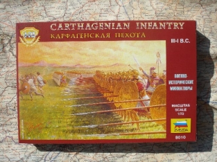 Zvezda 8010  CARTHAGENIAN INFANTRY